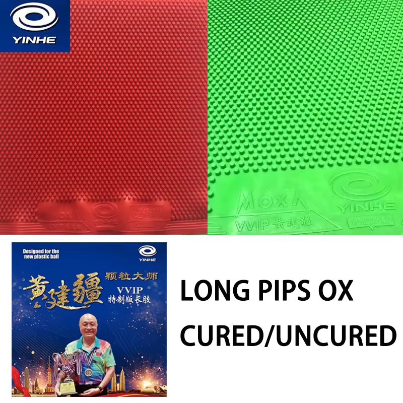 Desk Setup Green - YINHE VVIP Table Tennis Rubber Long