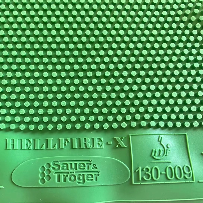 Desk Setup Green - Green Table Tennis Rubber Long Pips
