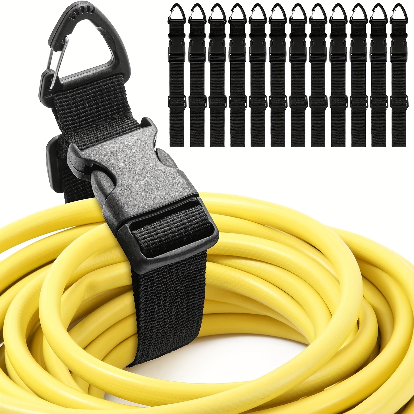 Cable Velcro Strap - 2/4pcs 45cm Adjustable Extension Cord Organizer