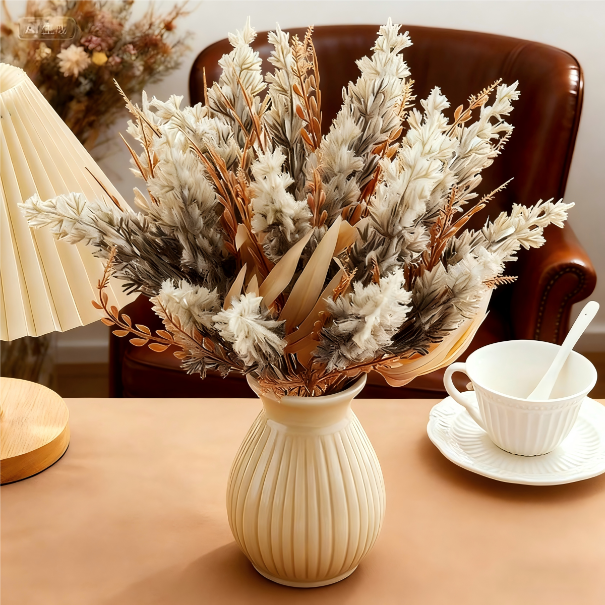 Desk Setup Plants - Artificial Plant Reed Festival Wedding Room