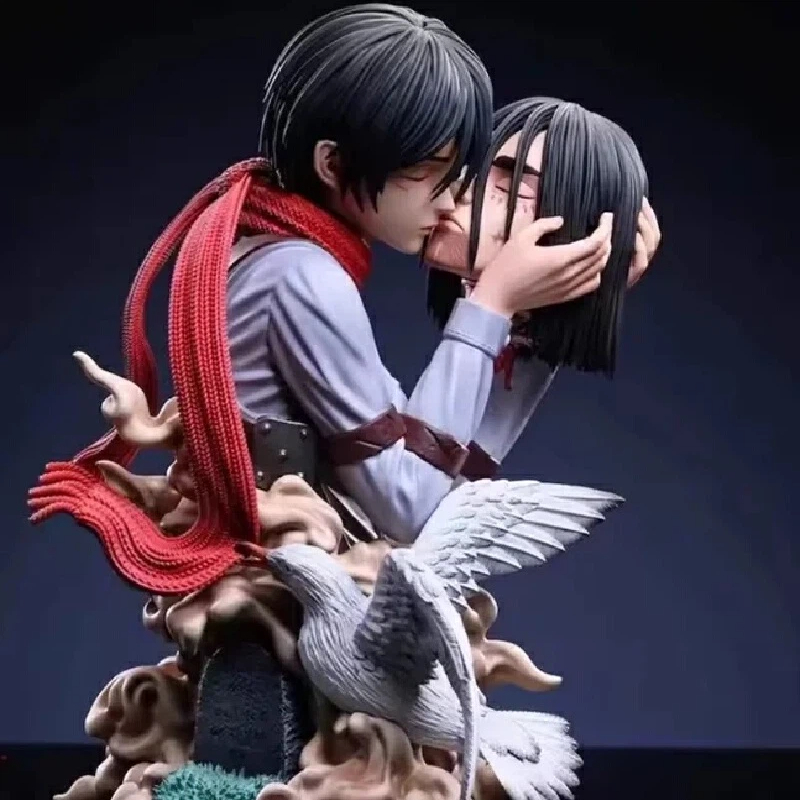 Desk Setup With Tv - Attack On Titan Anime Figures Eren