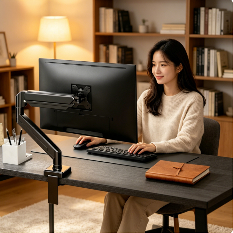 Desk Setup Home - 32 Inch 19.8Lbs Universal Monitor Stand