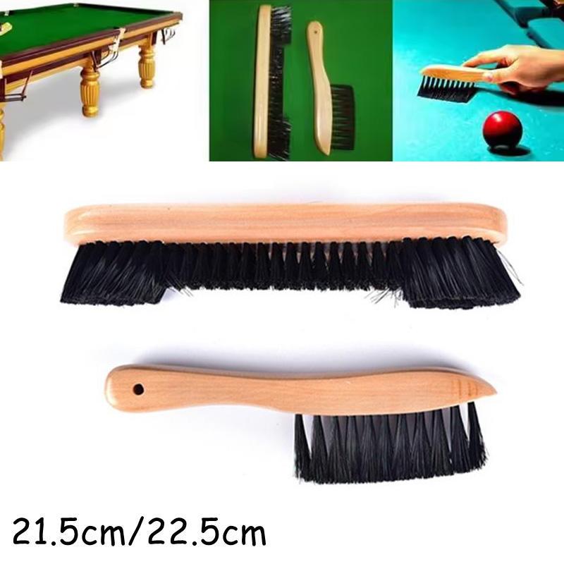 Desk Setup Clean - 1PC Pool Table Rail Brush Wooden