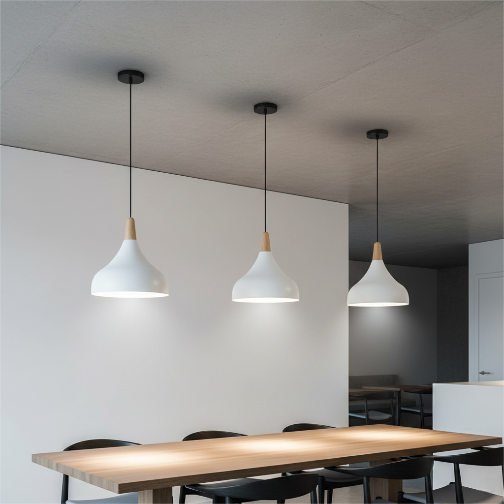 Nordic Modern Hanging Lamps Vi - Desk Setup Green recension och pris