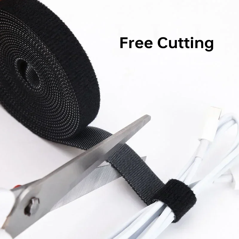 2/5M/Roll 12mm Width Cable Org - Cable Velcro Strap recension och pris
