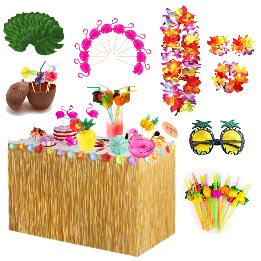 Straw Color Luau Grass Table S - Desk Setup Plants recension och pris