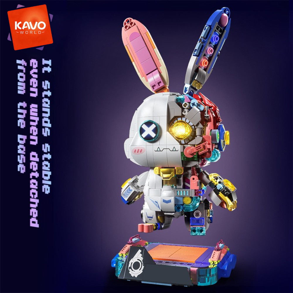 KAVOWORLD Cyberpunk Mechanical - Desk Setup Dark recension och pris