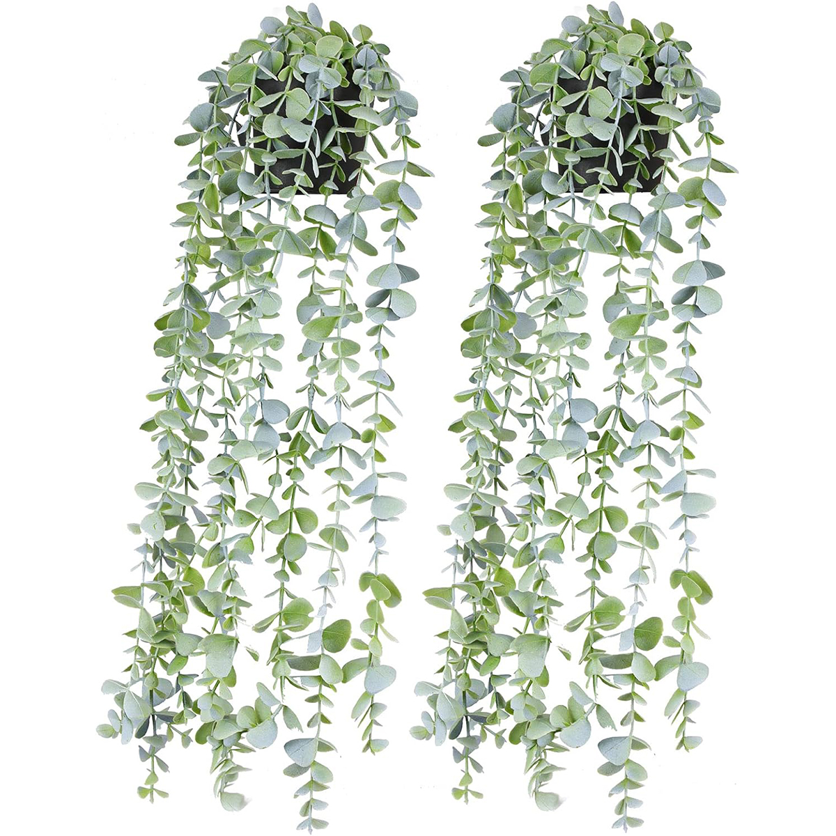 Artificial Ivy Hanging Eucalyp - Desk Setup Plants recension och pris