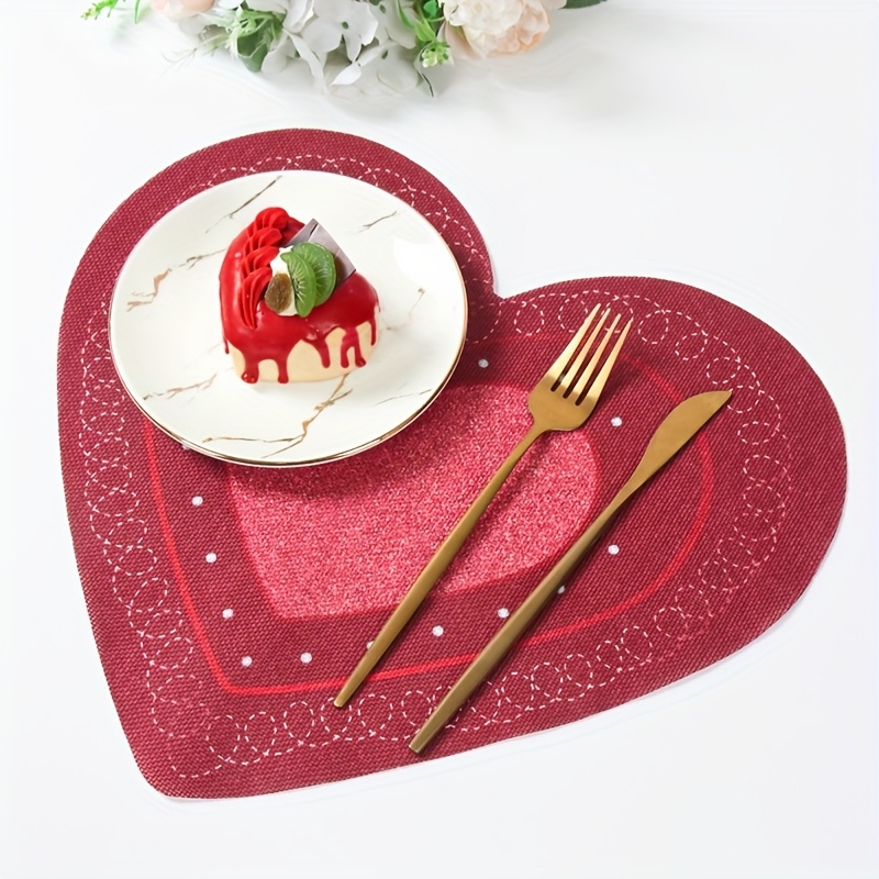4PCS Valentine's Day Romantic  - Desk Setup Clean recension och pris