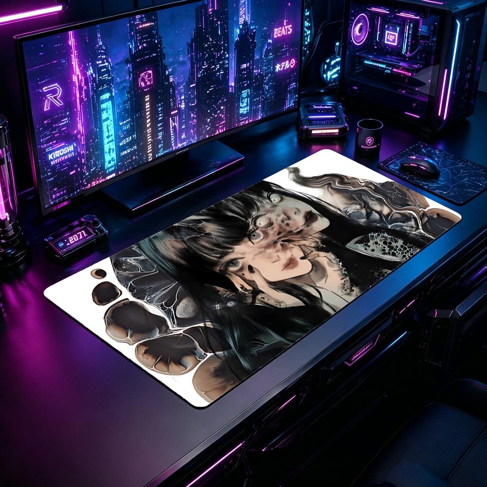 Gaming Mouse Pad JJunji Ito Co - Desk Setup Pc And Laptop recension och pris