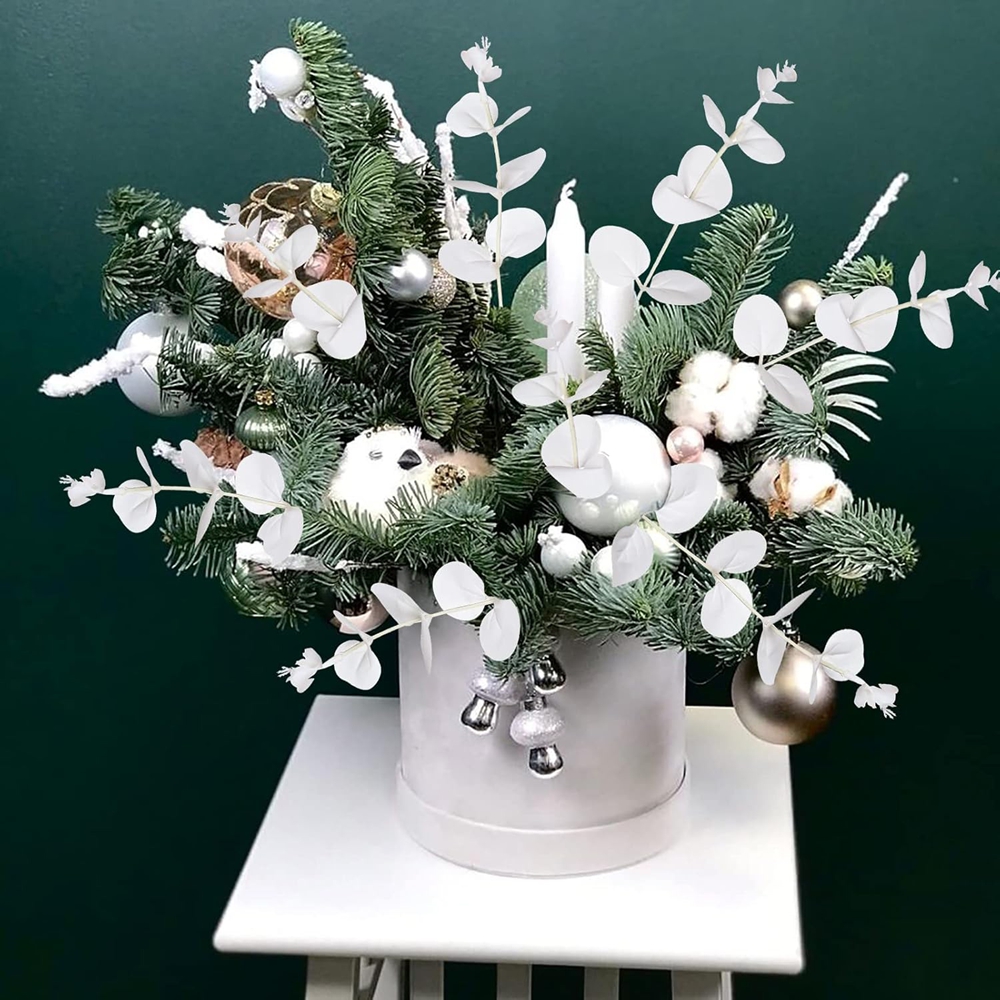 4 Forks of Money Leaves Artifi - Desk Setup Plants recension och pris
