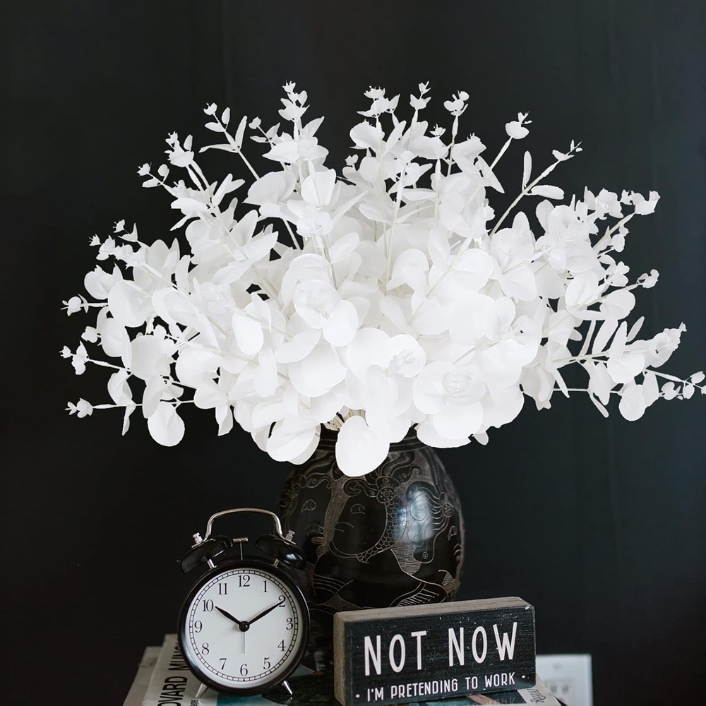 4 Forks of Money Leaves Artifi - Desk Setup Plants recension och pris