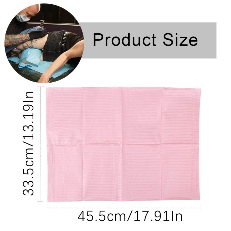 25/50/125PCS Pink Tattoo Table - Desk Setup Clean recension och pris