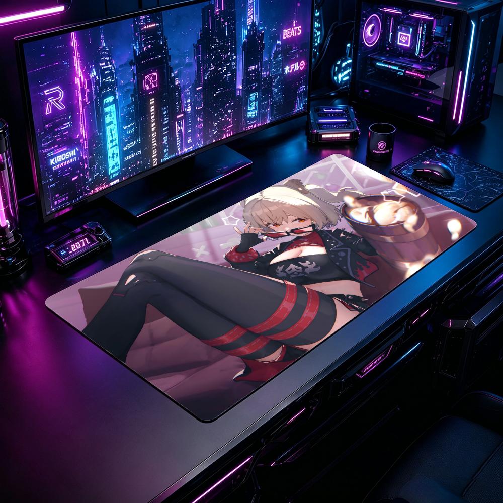BBurnice ZZZ Gaming Mouse Pad  - Desk Setup Pc And Laptop recension och pris