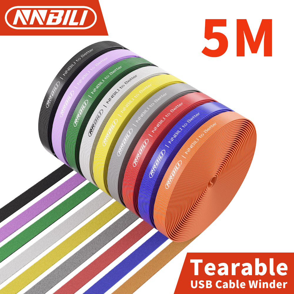 NNBILI Data Cable Management S - Cable Velcro Strap recension och pris