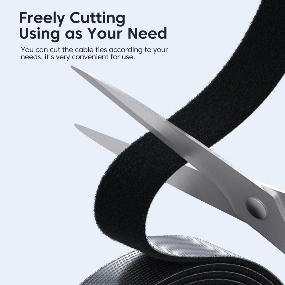 Reusable Cuttable Cable Tie St - Cable Velcro Strap recension och pris