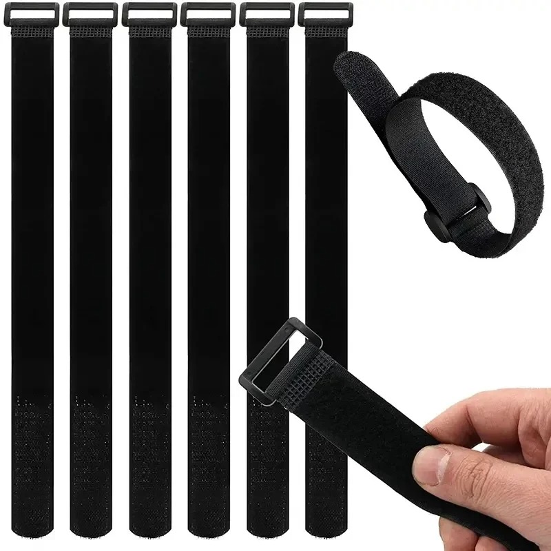 Reusable Self-adhesive Nylon Z - Cable Velcro Strap recension och pris