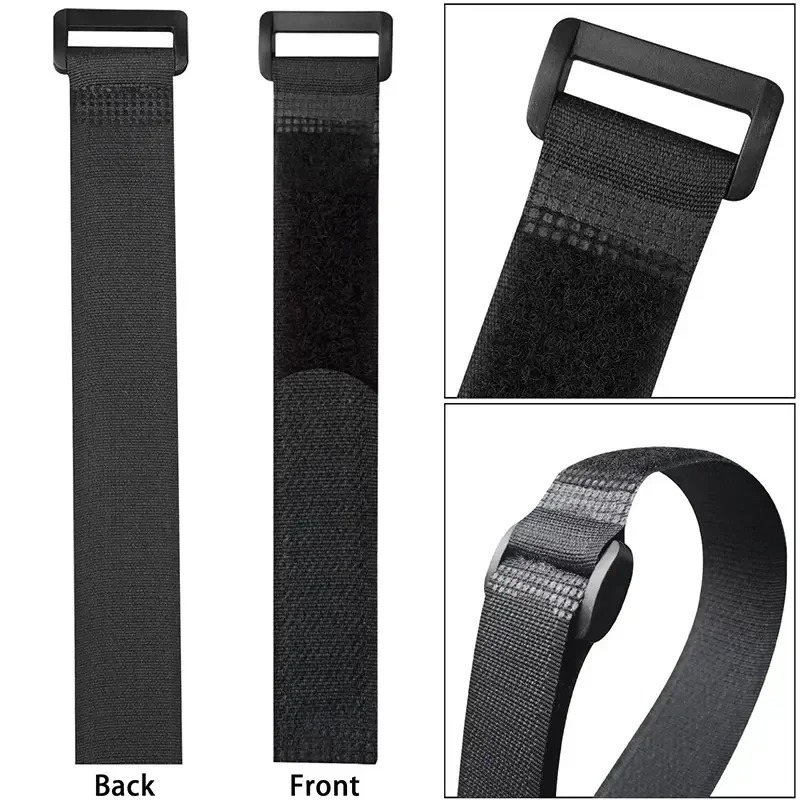 Reusable Self-adhesive Nylon Z - Cable Velcro Strap recension och pris