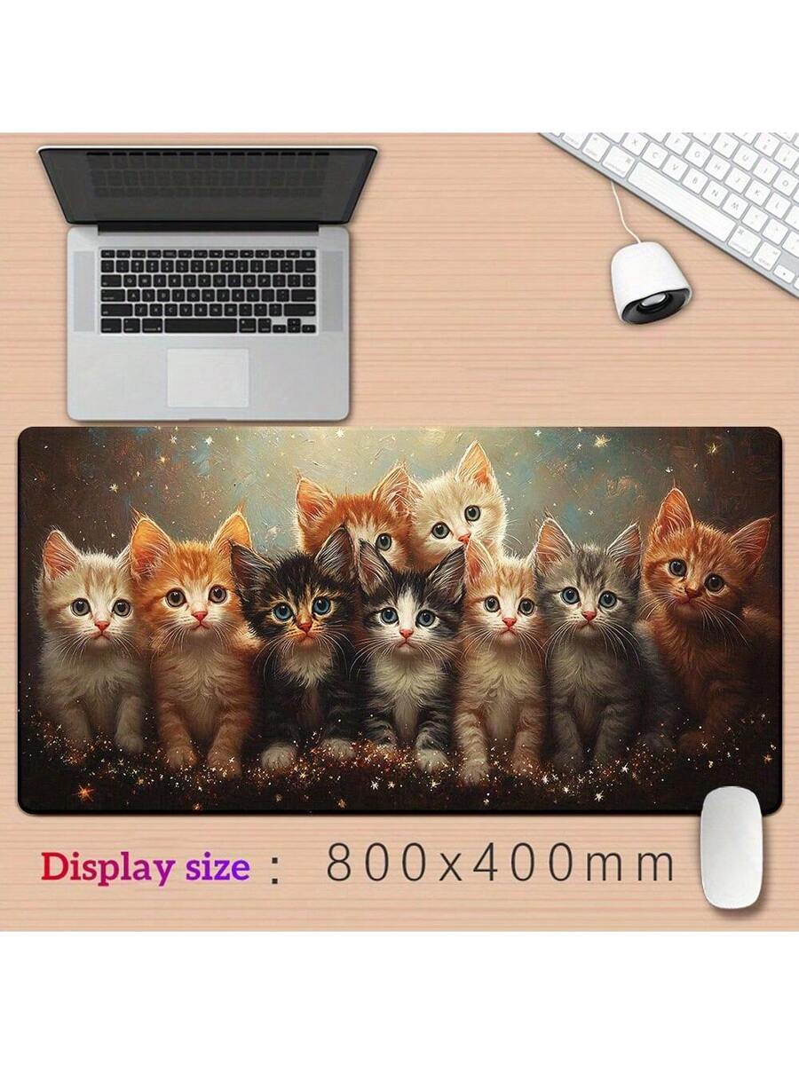 Cute Kitten Gaming Mouse Pad D - Desk Setup Pc And Laptop recension och pris