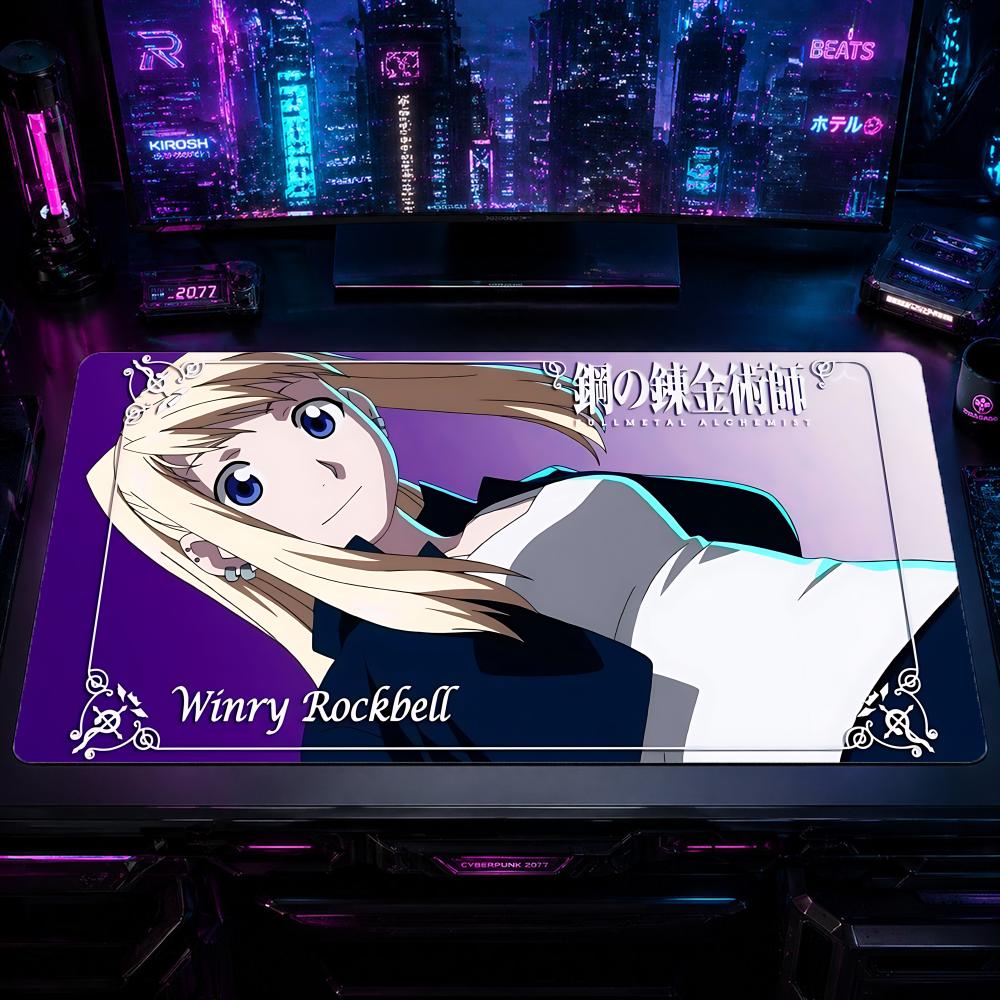 Gaming Mouse Pad FFullmetal Al - Desk Setup Pc And Laptop recension och pris
