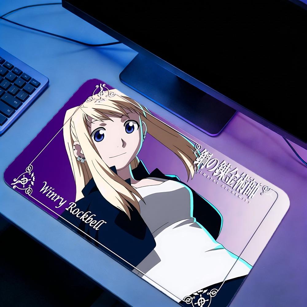 Gaming Mouse Pad FFullmetal Al - Desk Setup Pc And Laptop recension och pris