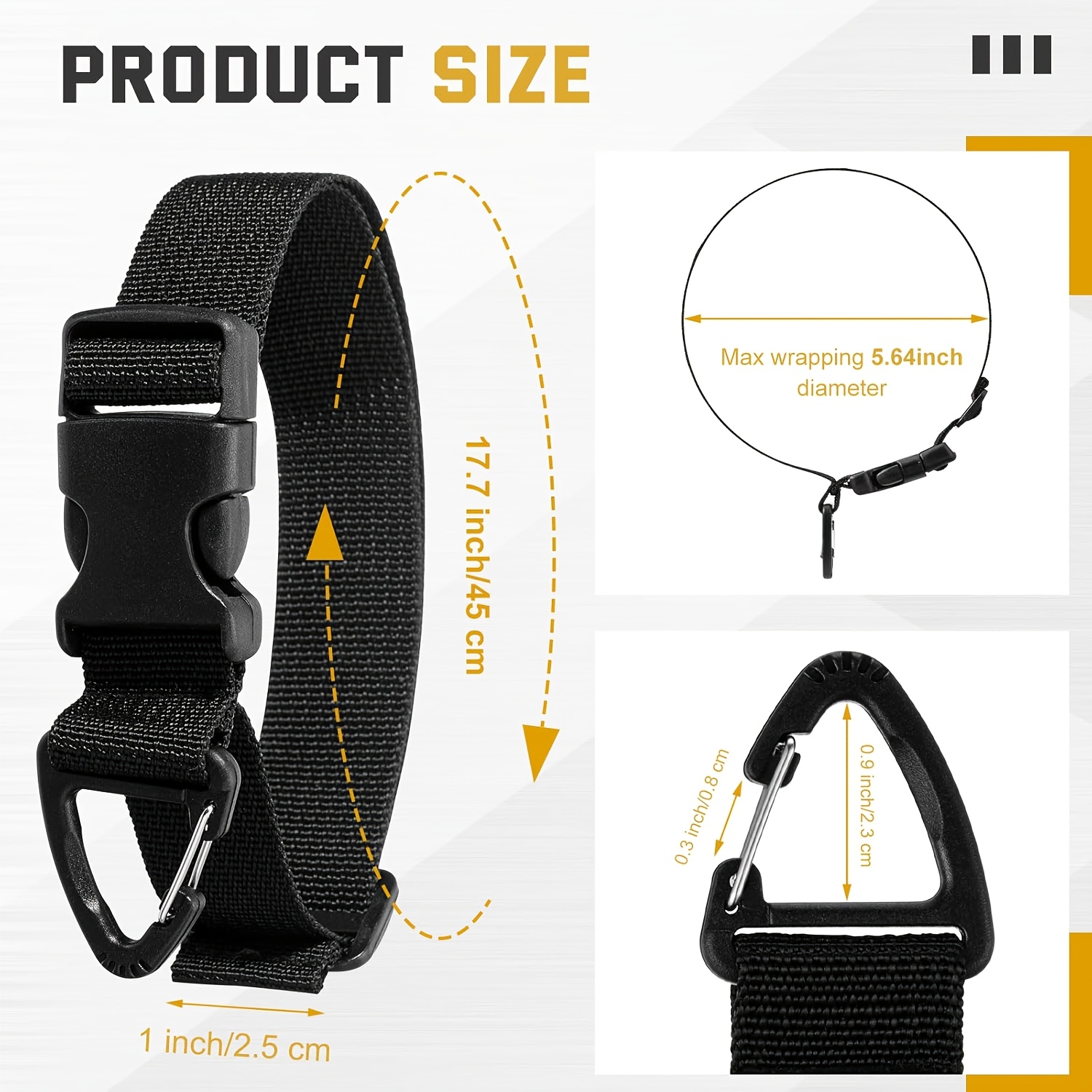 2/4pcs 45cm Adjustable Extensi - Cable Velcro Strap recension och pris