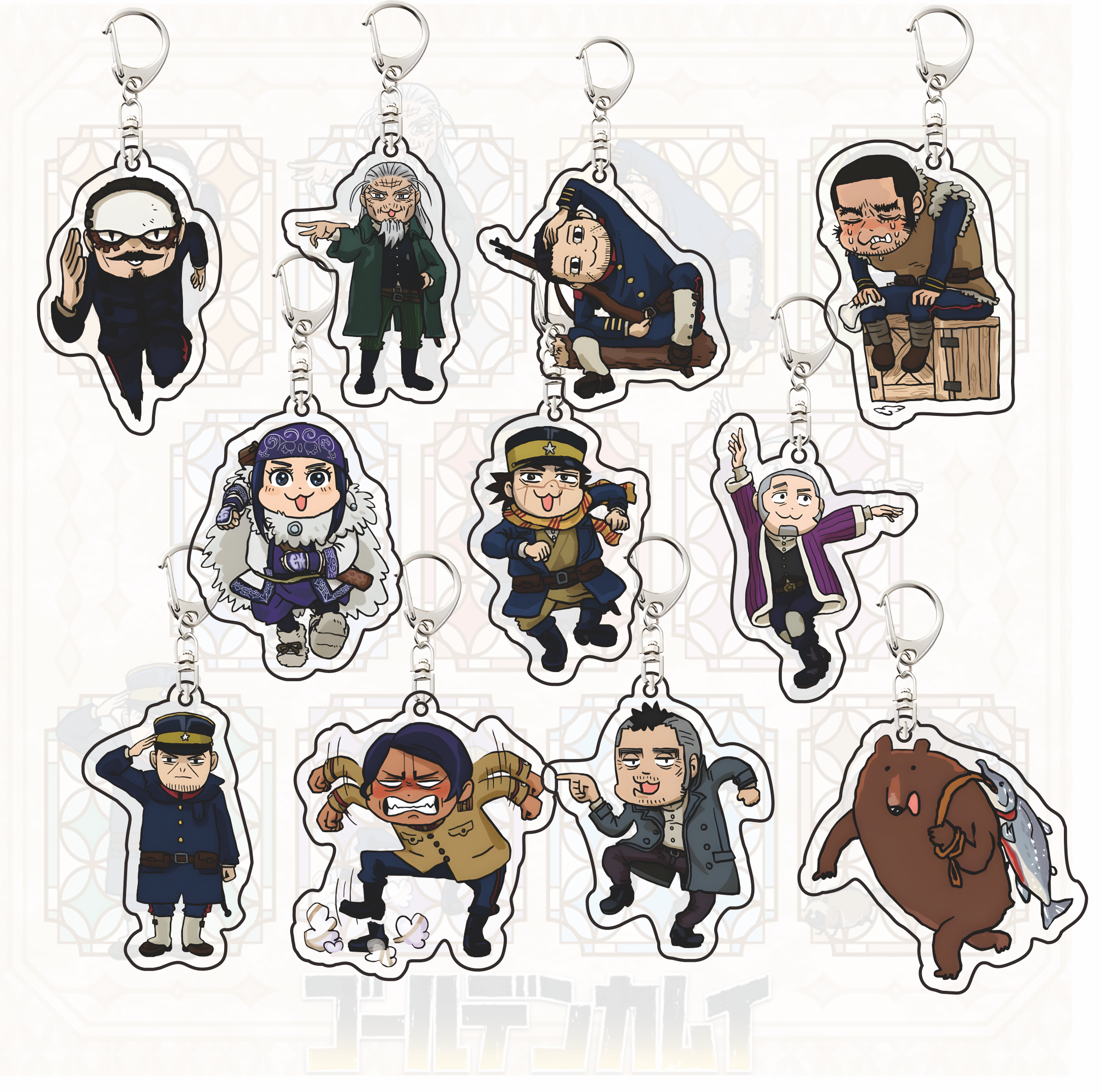 Golden Kamuy Anime Acrylic Sta - Desk Setup Home recension och pris