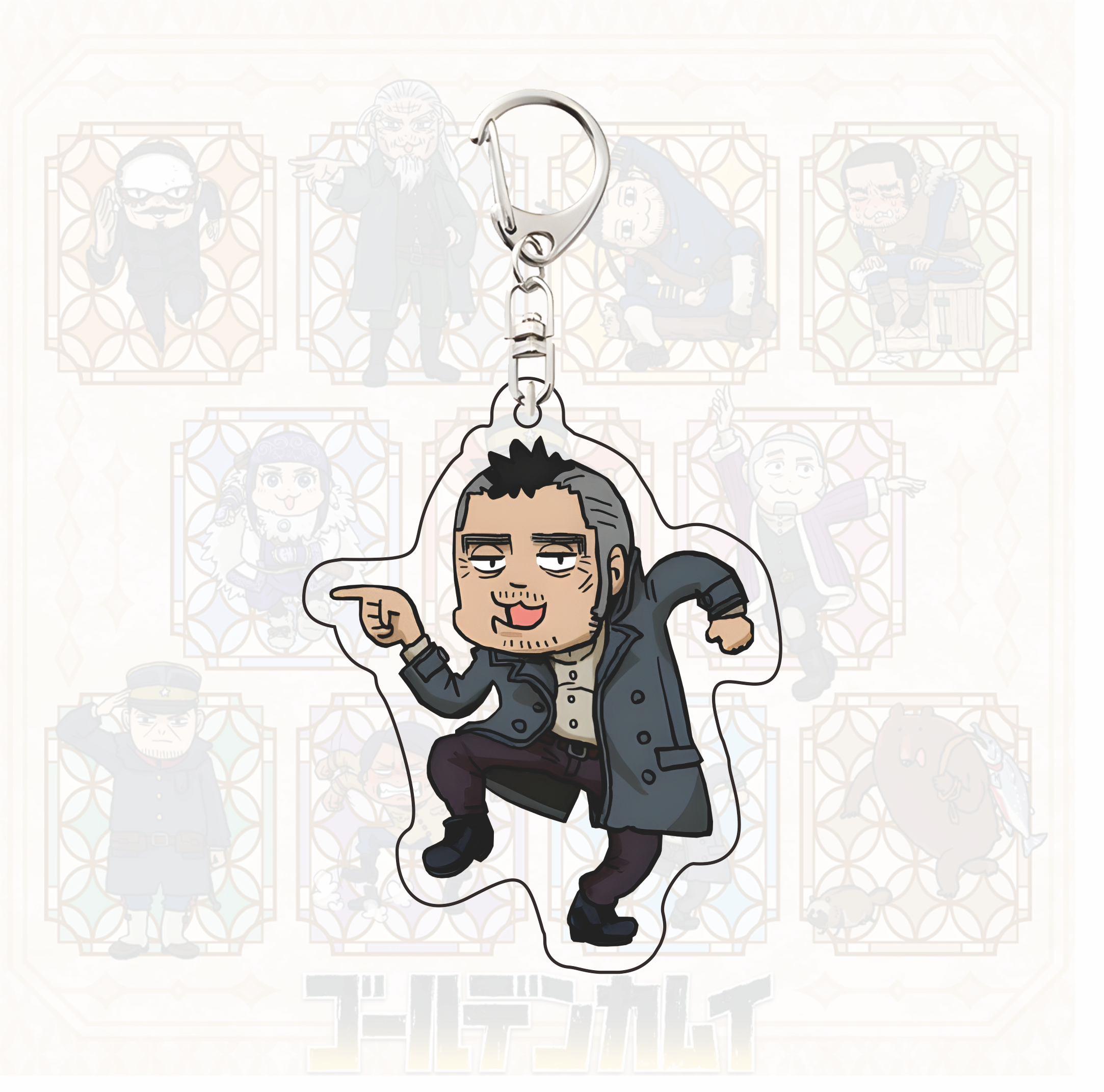 Golden Kamuy Anime Acrylic Sta - Desk Setup Home recension och pris