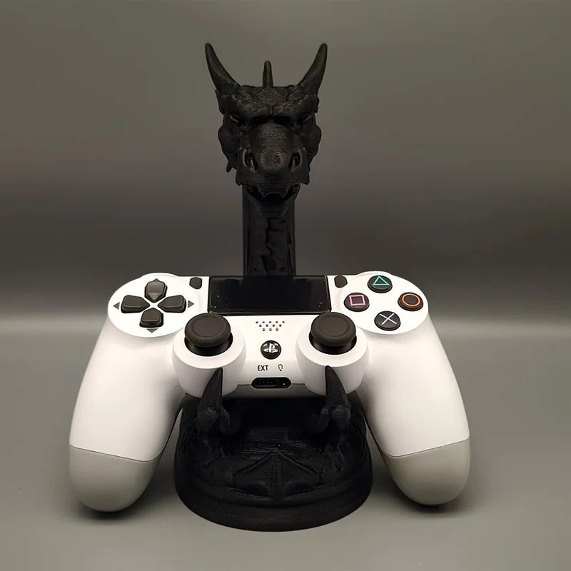 3D Printed Fantasy Dragon Skul - Desk Setup Ps5 recension och pris