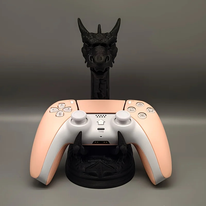 3D Printed Fantasy Dragon Skul - Desk Setup Ps5 recension och pris