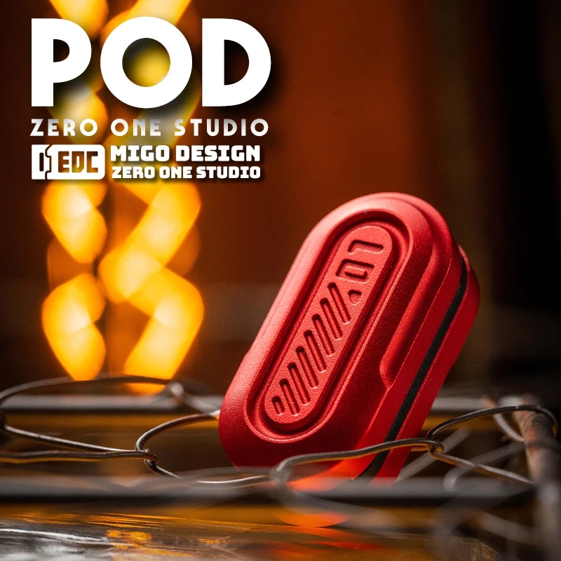 Green Pod Fidget Slider Metal  - Desk Setup Green recension och pris