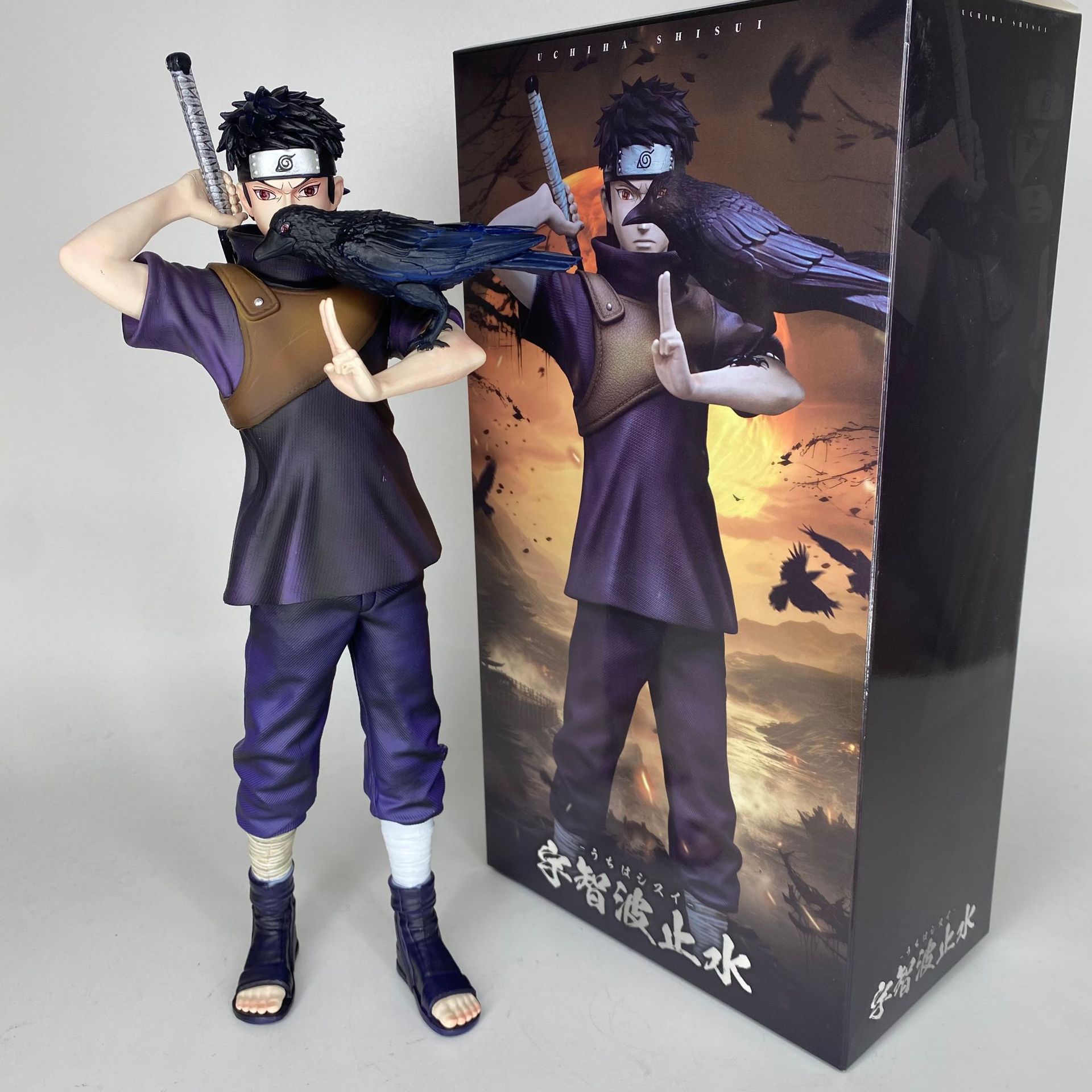 Uchiha Shisui Action Figure Cr - Desk Setup With Tv recension och pris