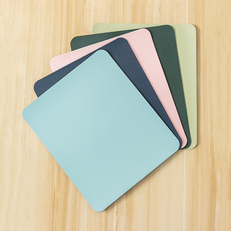 Small PU mouse pad Non-Slip Ga - Desk Setup Clean recension och pris