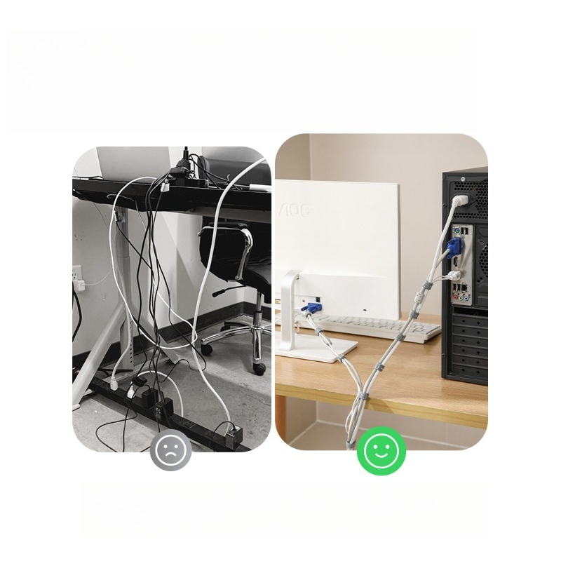 Home Cartoon Tearable Velcro C - Cable Velcro Strap recension och pris