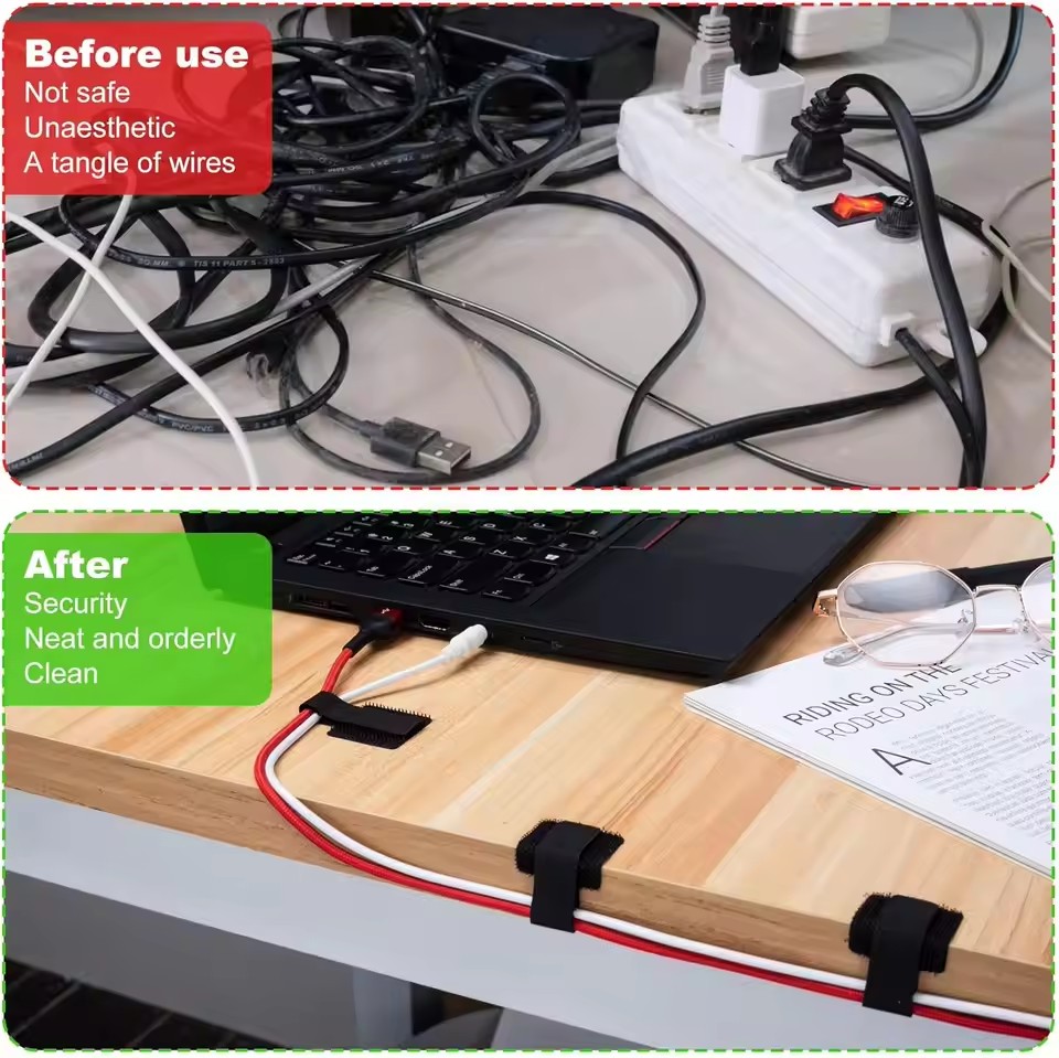New Reusable Cable Ties Velcro - Cable Velcro Strap recension och pris