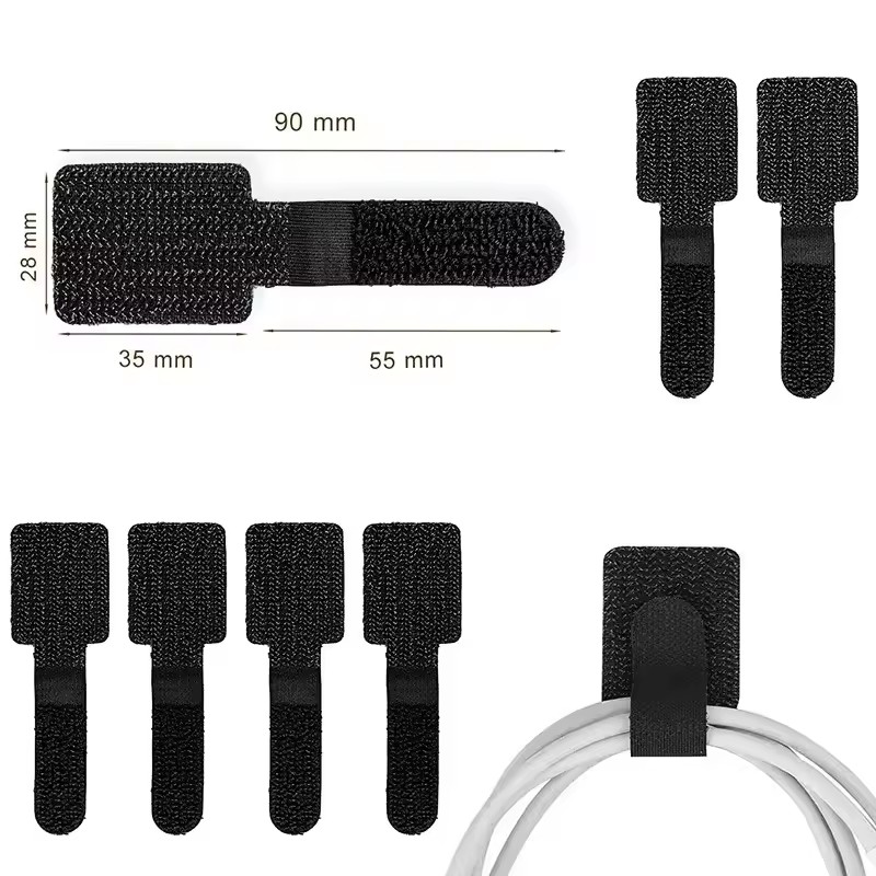 New Reusable Cable Ties Velcro - Cable Velcro Strap recension och pris