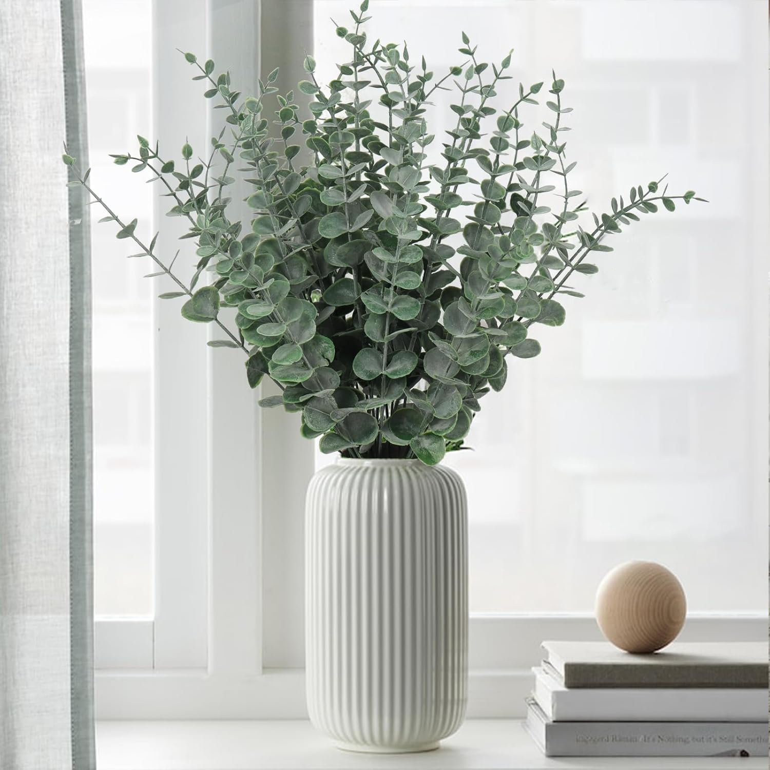 10/20pcs Artificial Plants Euc - Desk Setup Plants recension och pris