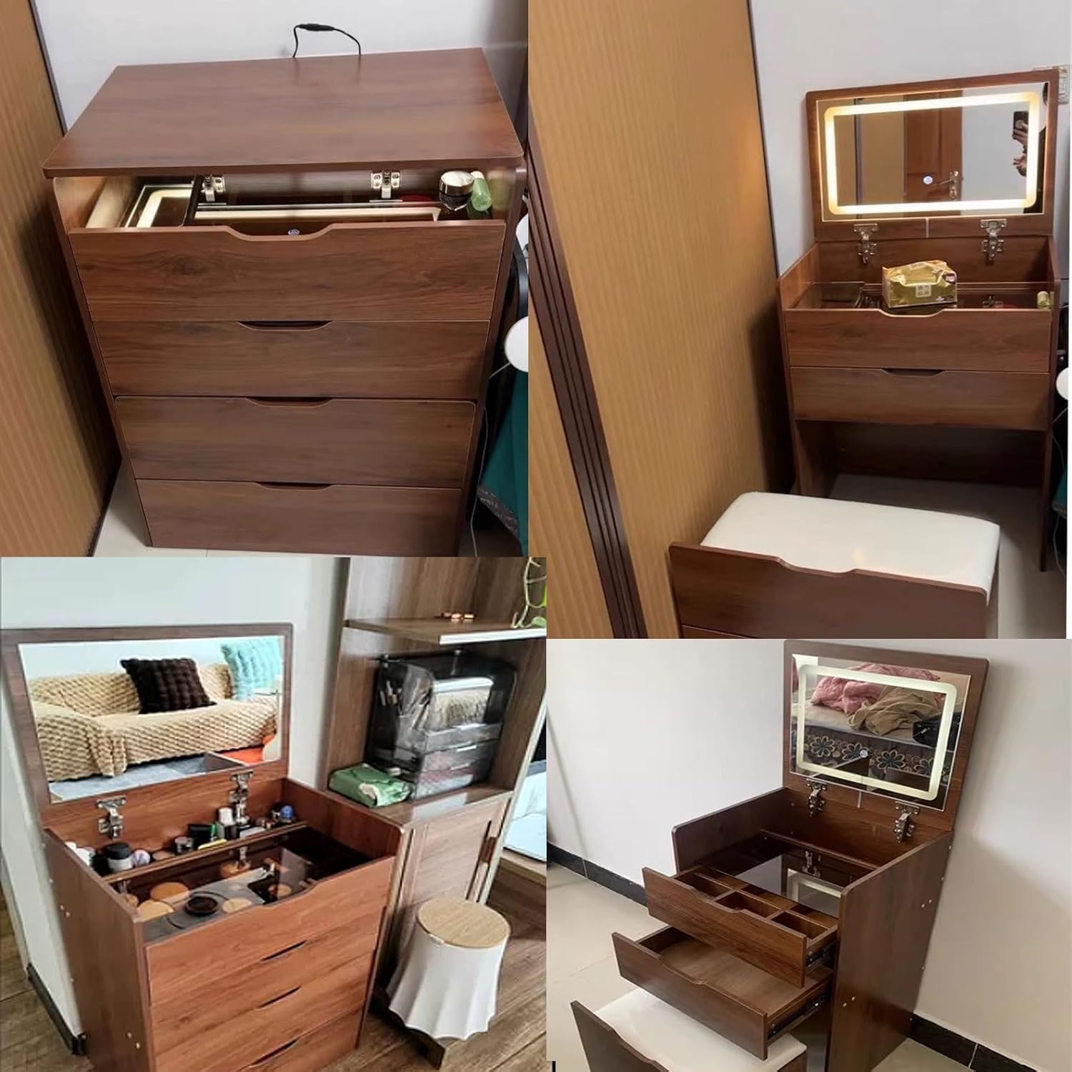 3 in 1 Vanity Desk with Plip T - Desk Setup In Small Bedroom recension och pris