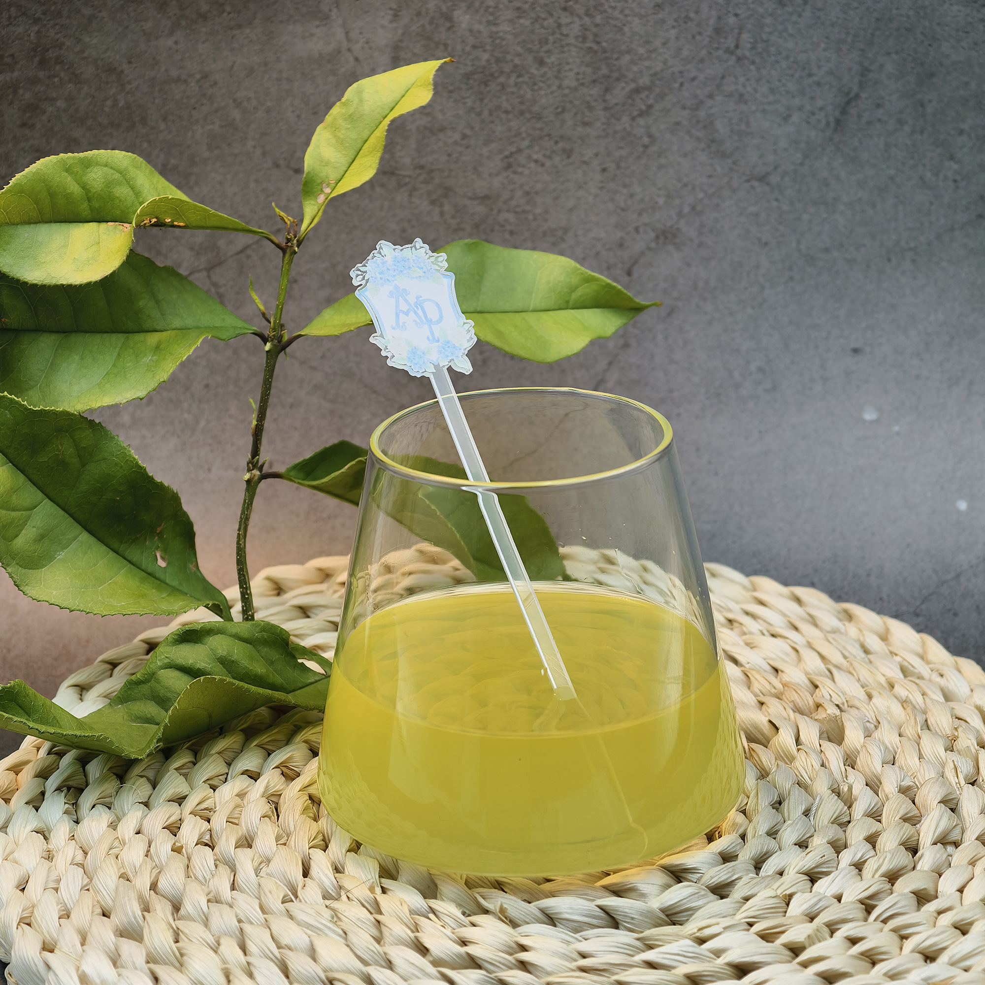 Photo custom stir stick, custo - Desk Setup Plants recension och pris