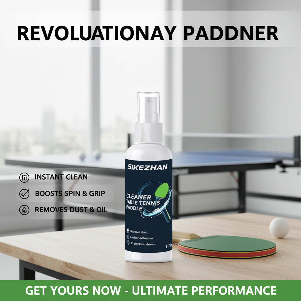 Ping Pong Paddle Cleaner Spray - Desk Setup Clean recension och pris