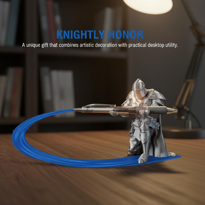 Knight Pen Holder Creative Des - Desk Setup Home recension och pris