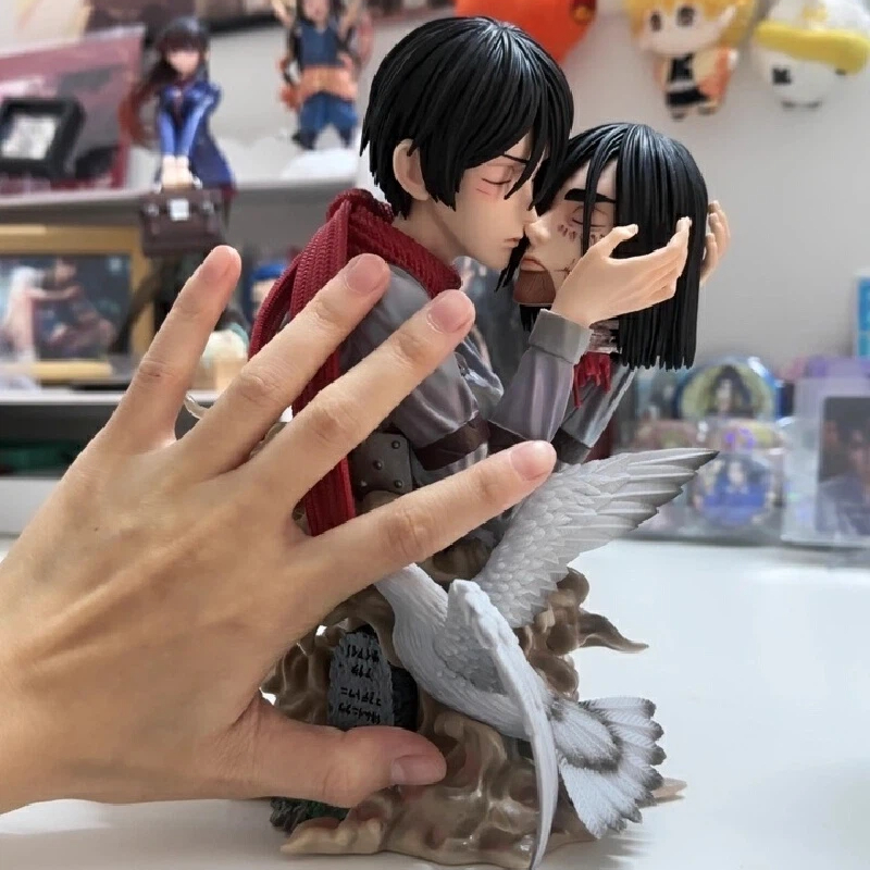 Attack On Titan Anime Figures  - Desk Setup With Tv recension och pris