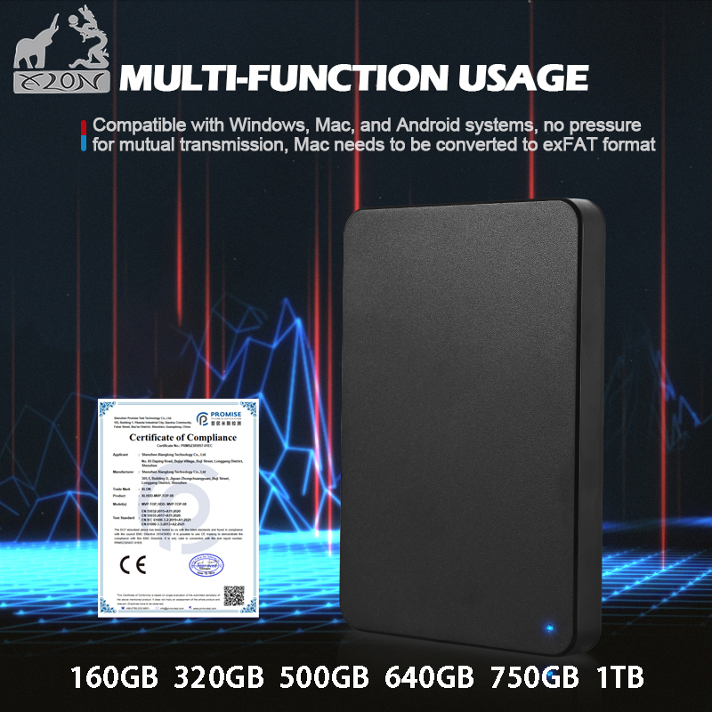 Portable HD External Hard Driv - Desk Setup Ps5 recension och pris