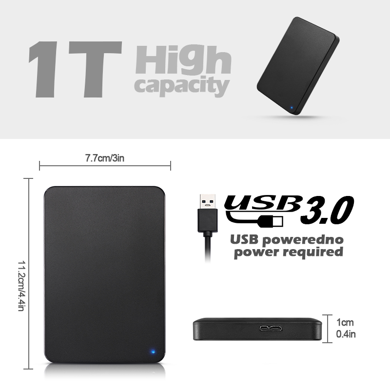 Portable HD External Hard Driv - Desk Setup Ps5 recension och pris