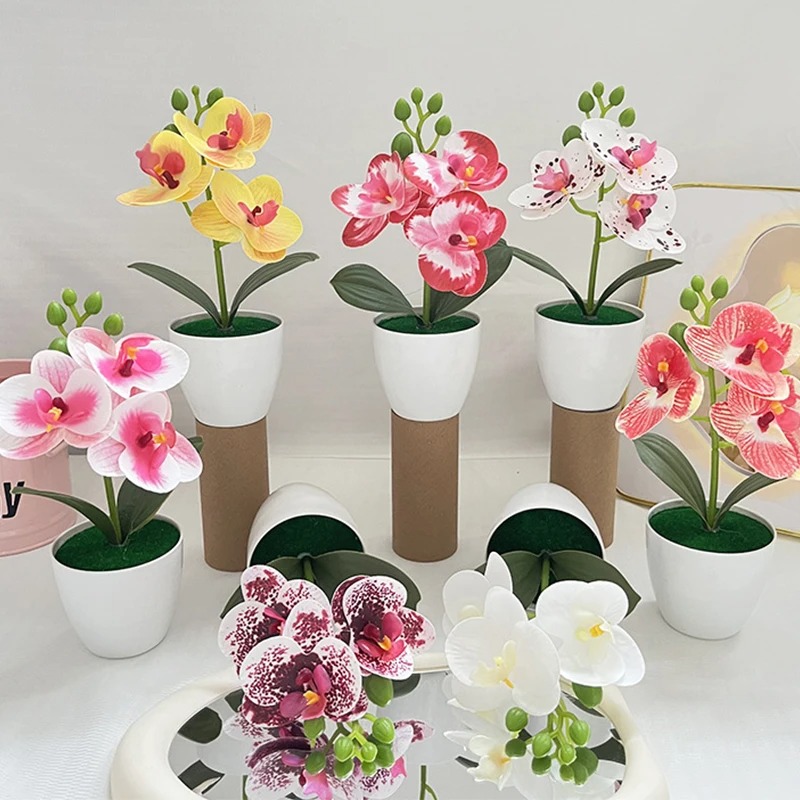 1Pcs 20CM Simulation Plants Po - Desk Setup Plants recension och pris