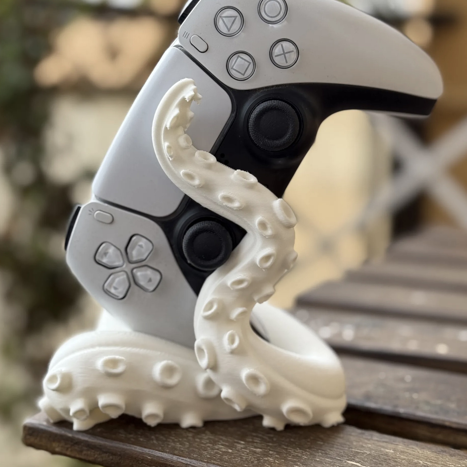 3D Printed Octopus Game Contro - Desk Setup Ps5 recension och pris