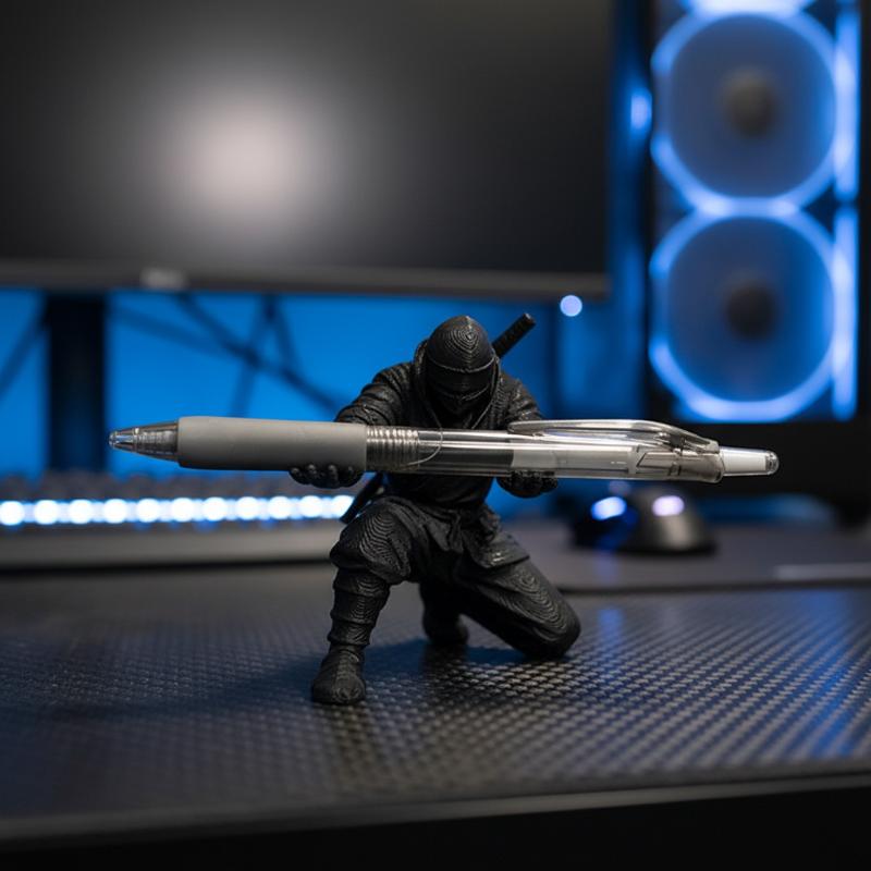 Knight Pen Holder Resin Mediev - Desk Setup Home recension och pris