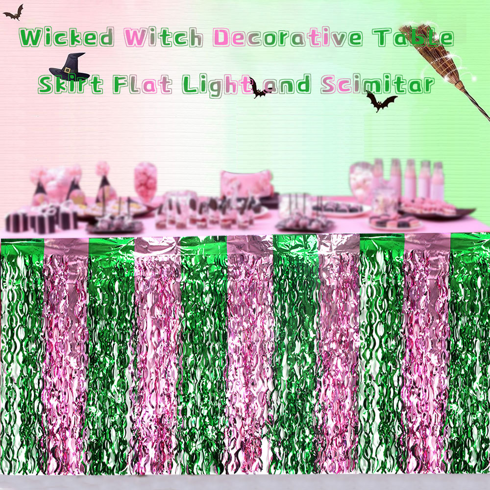 Wicked Witch Party Table Decor - Desk Setup Green recension och pris
