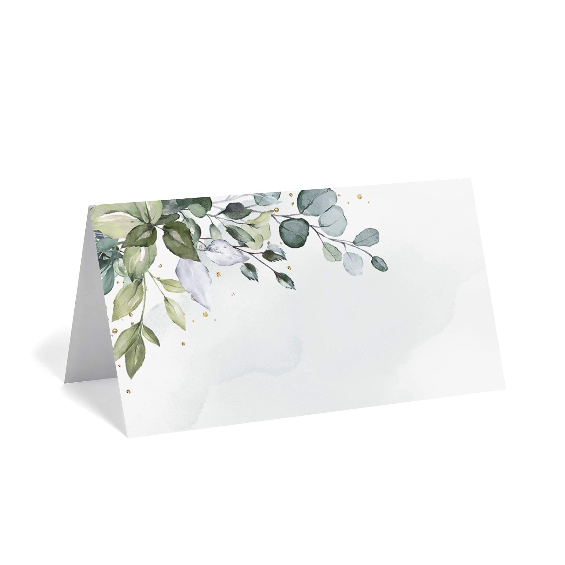Green Leaf Watercolor Wedding  - Desk Setup Green recension och pris