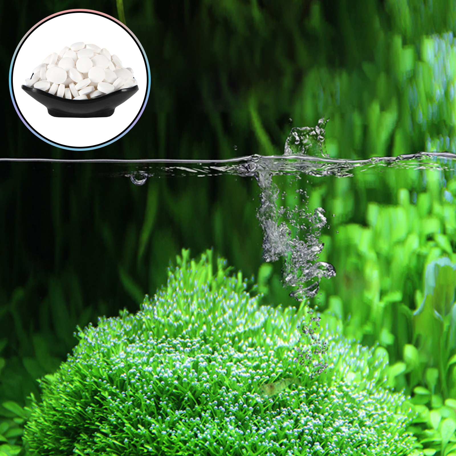 150 Tables Aquarium Algae Clea - Desk Setup Green recension och pris